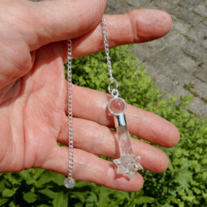 Clear Quartz Star Pendulum