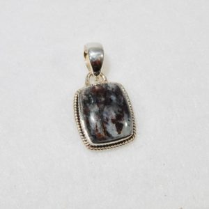 Astrophyllite Small Rectangle Pendant