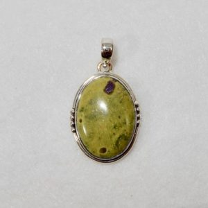 Atlantasite Oval Pendant