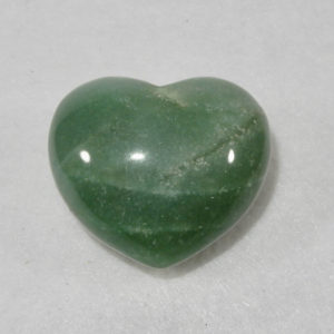 Green Aventurine Puffed Heart