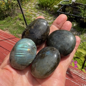 Labradorite Palm Stones