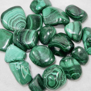 Malachite Tumbled Stones