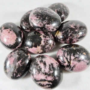 Rhodonite Palm Stone