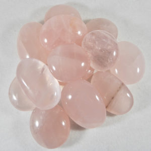 Rose Quartz Palm Stone