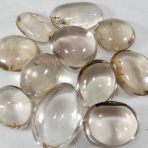 smoky quartz small palm stone