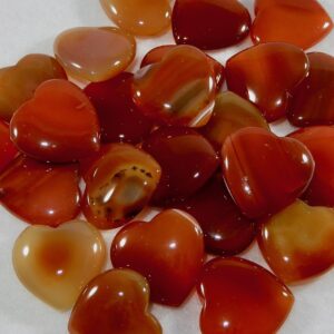 Carnelian Small Hearts