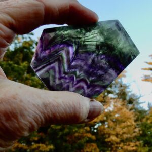 Fluorite Slab Zigzag