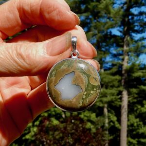 Rainforest Jasper Pendant