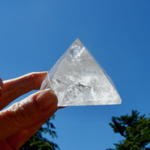 Clear Quartz Pyramid 3