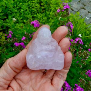 Rose Quartz Buddha