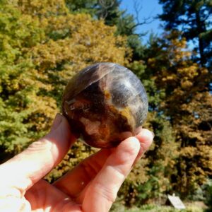 Black Moonstone Sphere