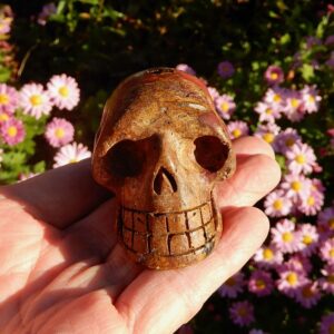 Boulder Opal Skull