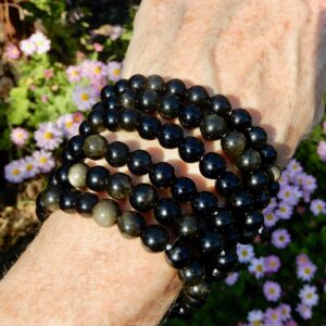 Sheen Obsidian Bracelets