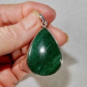 Green Aventurine Wide Tear