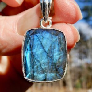 Labradorite Rect Pend