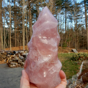 Rose Quartz Tall Flame1