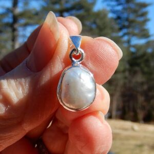 Pearl Oval Pendant2