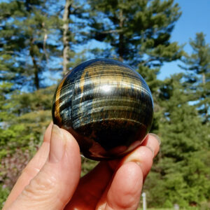 Tiger Eye Dark Sphere1