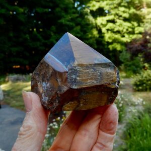 Tiger Eye Half Polished Point3