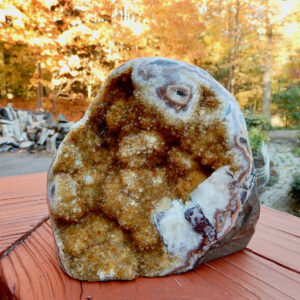 Citrine Druzy Free Form