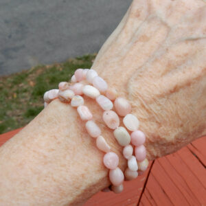 Pink Opal Nugget Bracelet