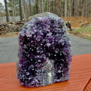 Amethyst Cluster Cut Bottom