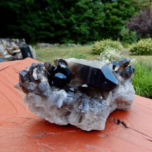 Smoky Quartz Med Cluster1