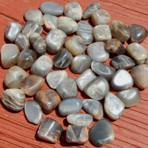 Black Moonstone Tumbles