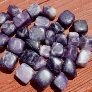 Lepidolite Tumbles