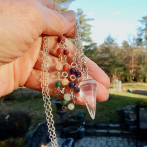 Quartz Chakra Pendulum