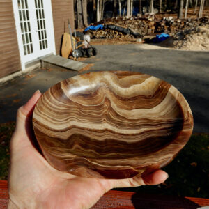 Chocolate Calcite Bowl2