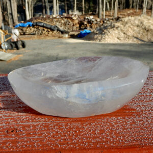 Clear Quartz Crystal Bowl