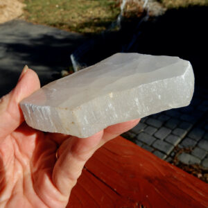 Selenite Satin Spar Slab