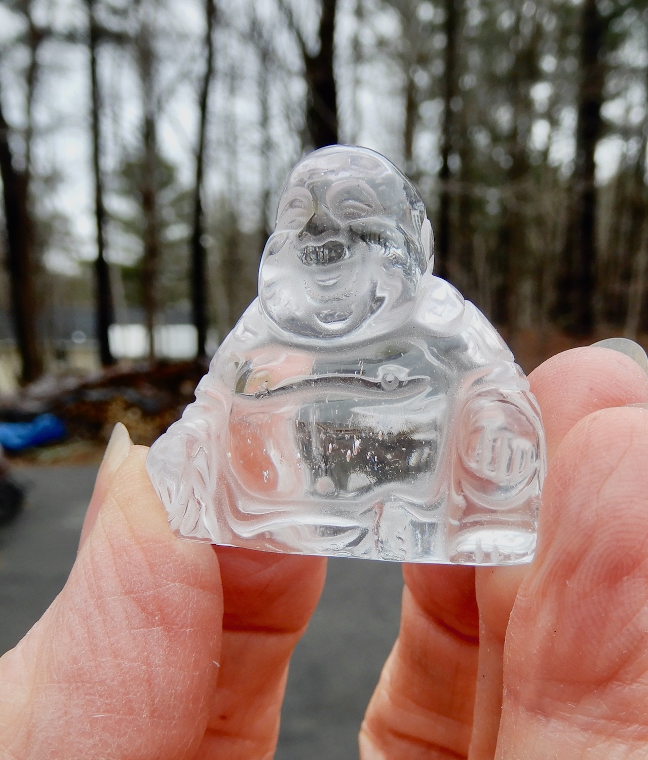 Clear Quartz Buddha - MOON SOUL MAGIC