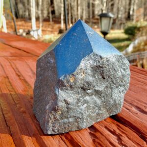 Hemitite Half Polished