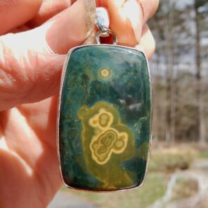 Ocean Jasper Green Rect Pend3