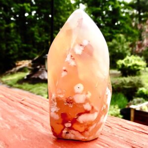 Flower Agate Small Tower1234