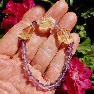 Citrine and Amethyst Bracelet4
