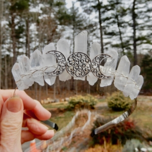 quartz crystal crown