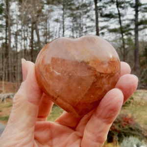 Fire quartz red healer heart2