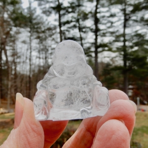 clear quartz small buddha2