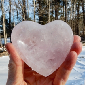 Rose Quartz Heart Bowl