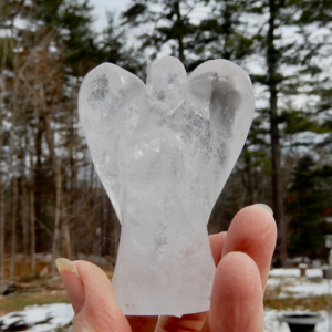 Clear Quartz Crystal Small Angel