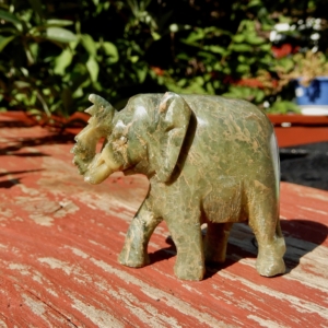 Soapstone Small Elephant2